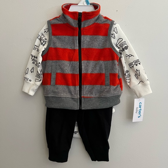 Carter's Other - Carter’s Baby 3 Piece Set Size 6 Months NWT